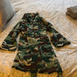 Boys camp bath robe